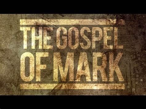 Mark 14v32-15v47